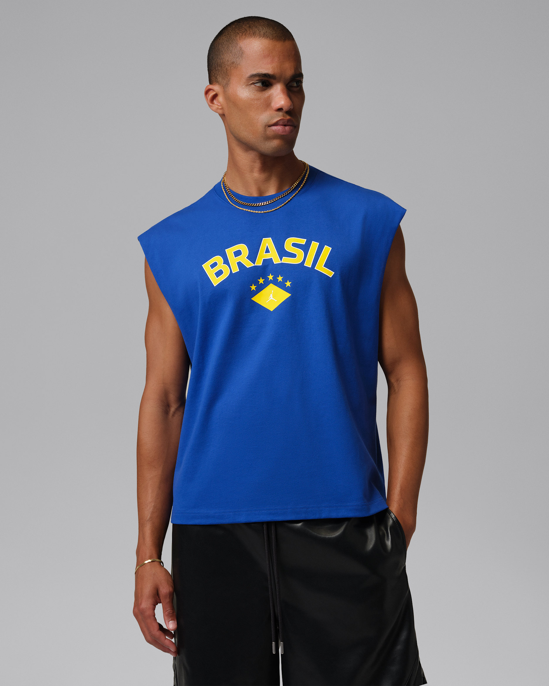 Jordan Men's Sleeveless Graphic T-Shirt. Nike ID